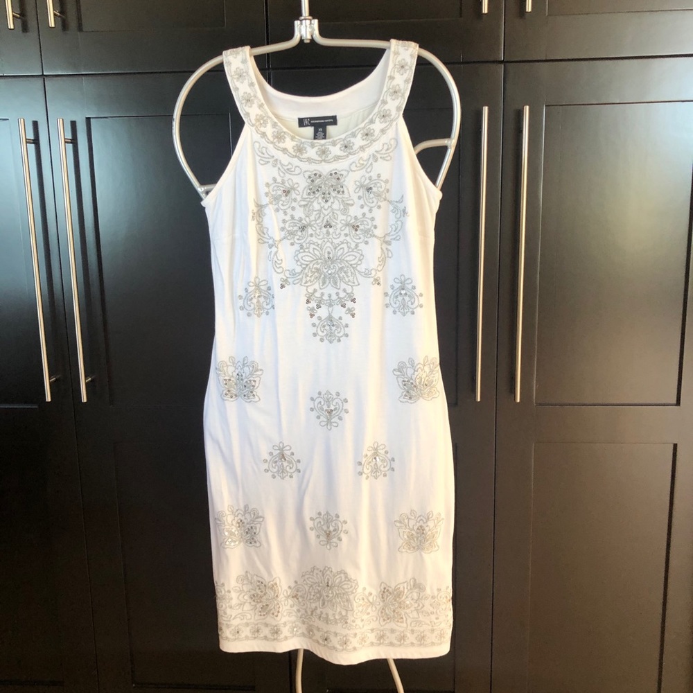 INC International Concepts White Dress